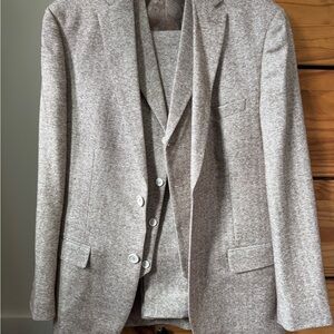 Men's Beige Suit